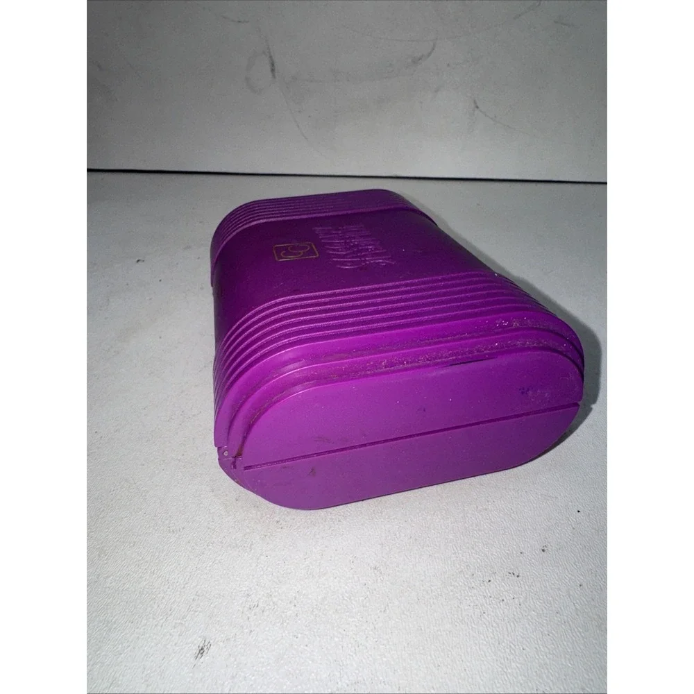 Sassaby Small Container With Mirror Make up Storage Travel Y2K 90s Vintage
